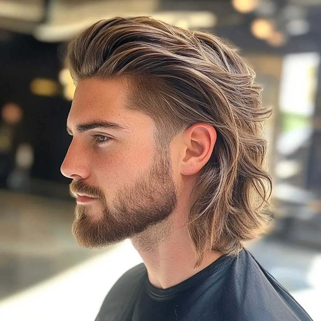 Low Taper Fade Flow Hair