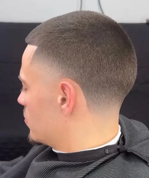 Low Taper Fade Haircut: Complete Guide for Men in 2025 9 Low Taper Fade with a Buzz Cut