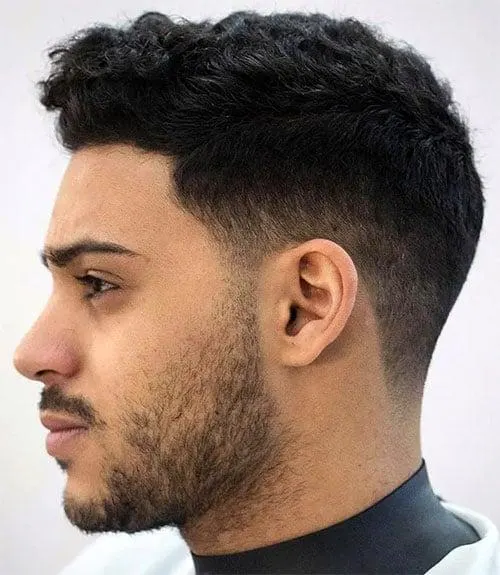 Low Taper Fade on Thick Hair