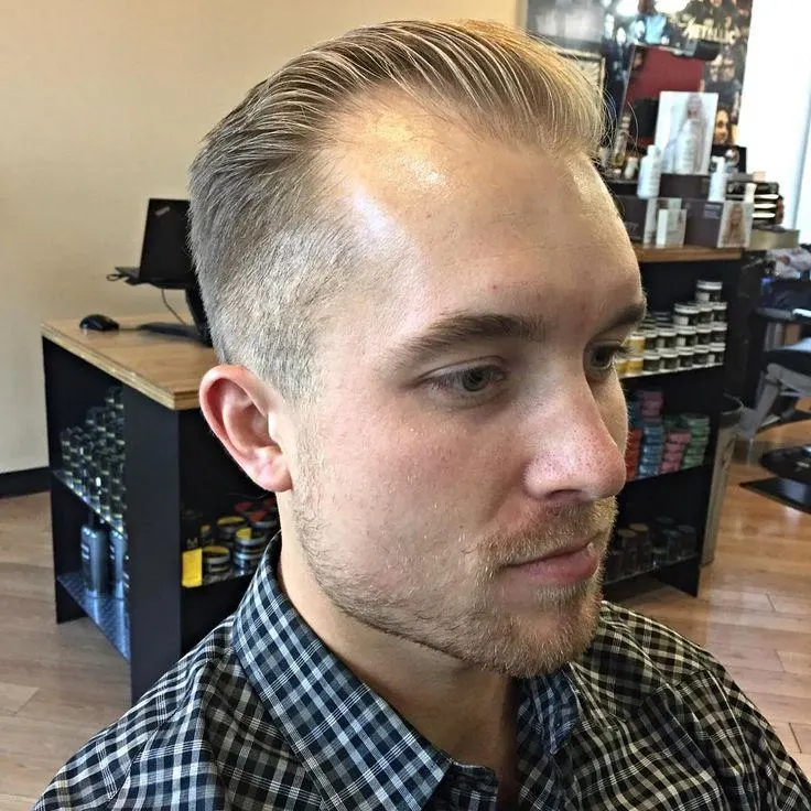 Low Taper Fade for Fine or Thinning Hair