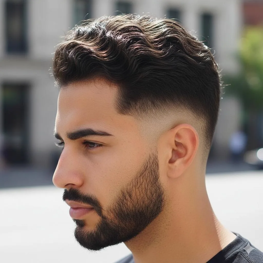 Low Taper Drop Fade