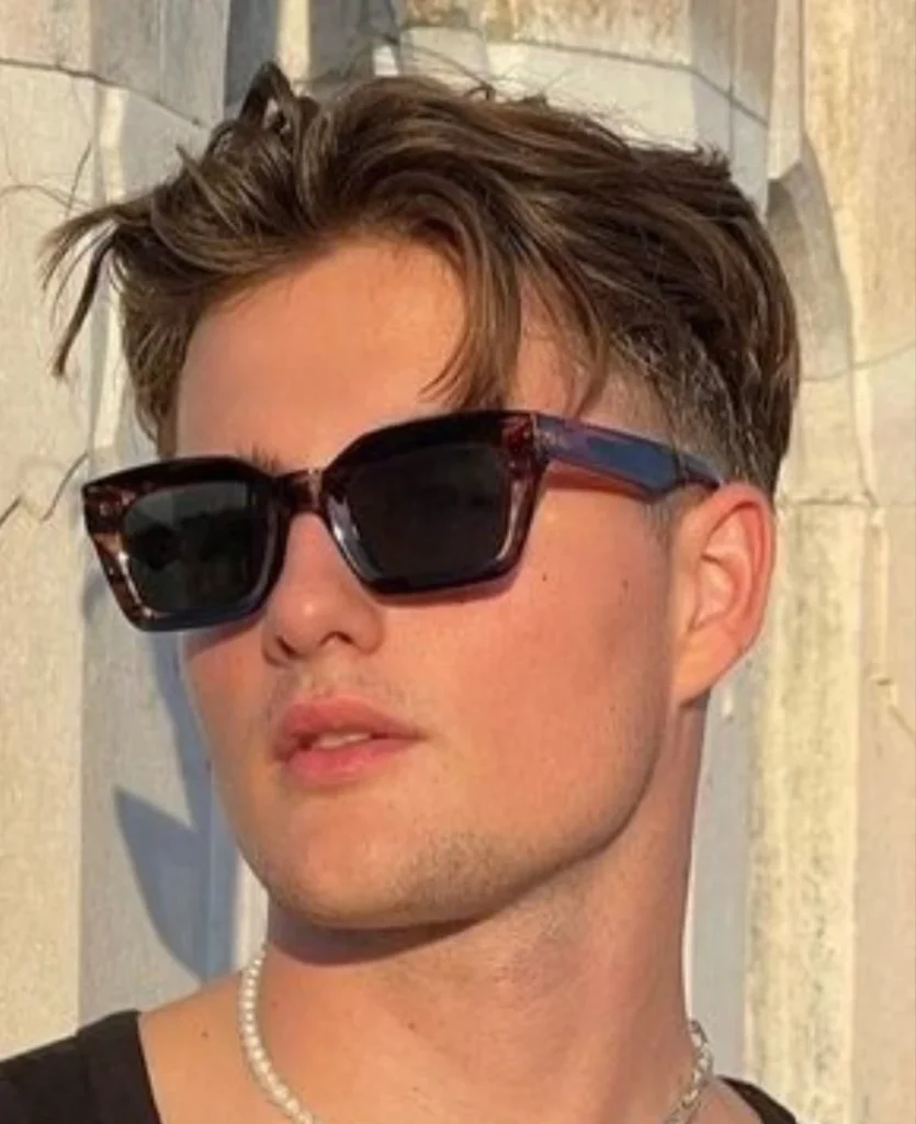 Slicked Back Undercut man haircut
