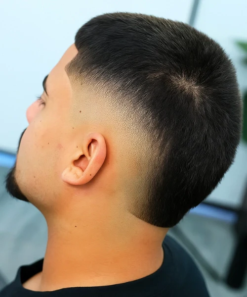 Burst Fade Buzz Cut