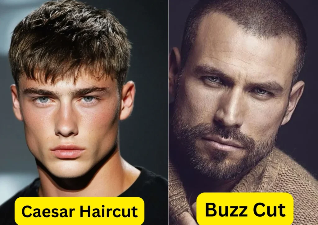Caesar Haircut: The Timeless Men’s Hairstyle Reinvented for 2025 33 Caesar vs Buzz Cut