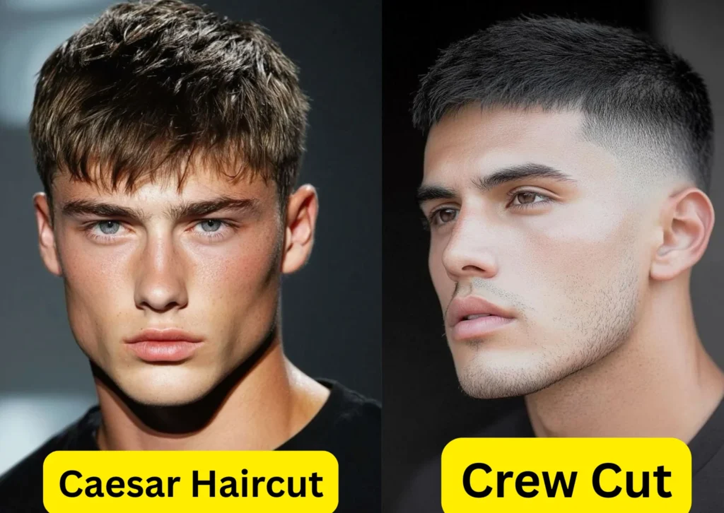 Caesar Haircut: The Timeless Men’s Hairstyle Reinvented for 2025 31 Caesar vs Crew Cut