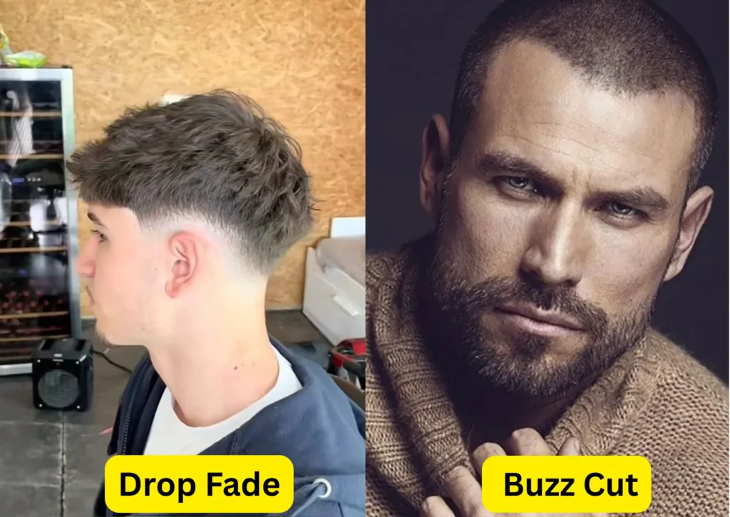 Buzz Cut – The Ultimate Guide to the Classic Low-Maintenance Haircut 27 Drop Fade vs  Buzz Cut