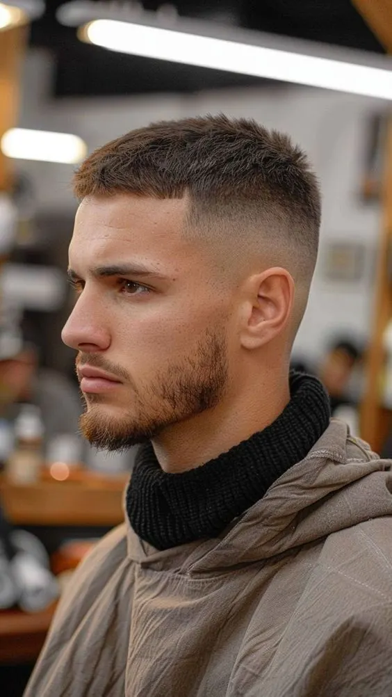 Buzz Cut – The Ultimate Guide to the Classic Low-Maintenance Haircut 10 Textured Buzz Cut