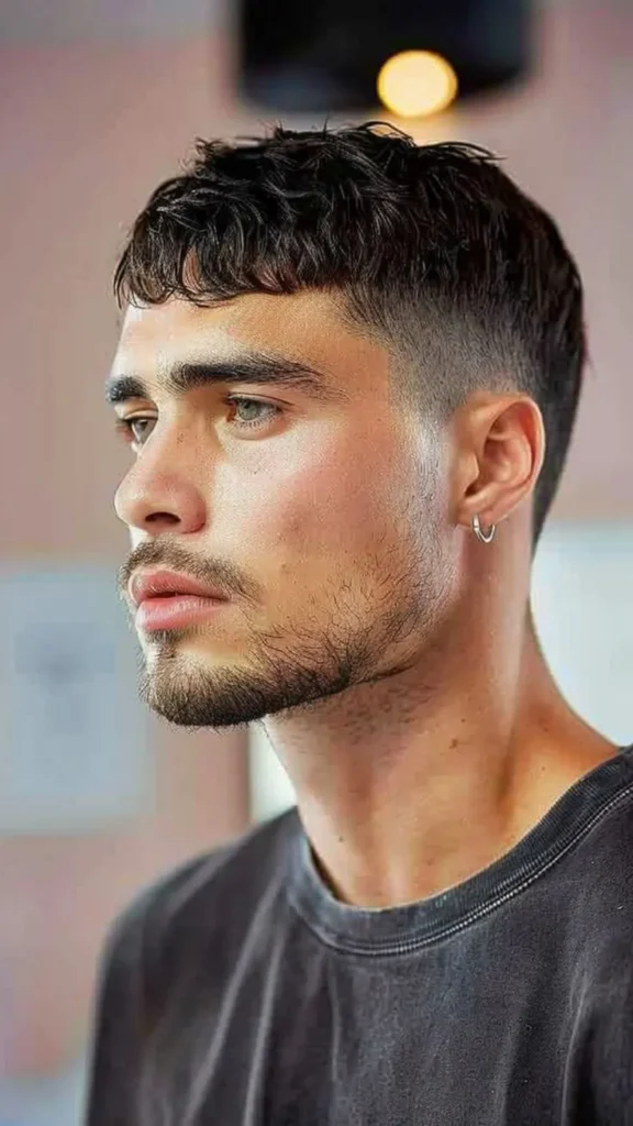 Caesar Haircut: The Timeless Men’s Hairstyle Reinvented for 2025 21 Modern Long Caesar Haircut