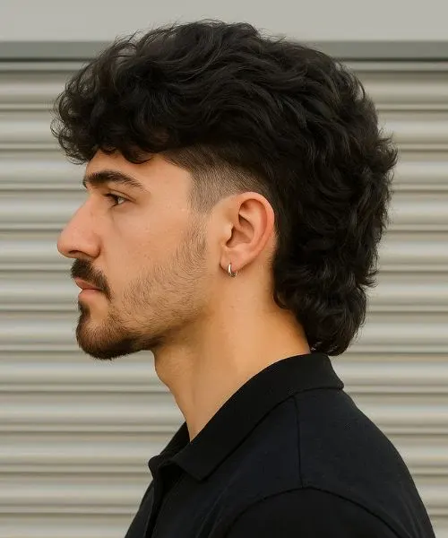Taper Fade Mullet
