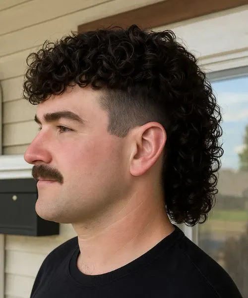 Permed Mullet