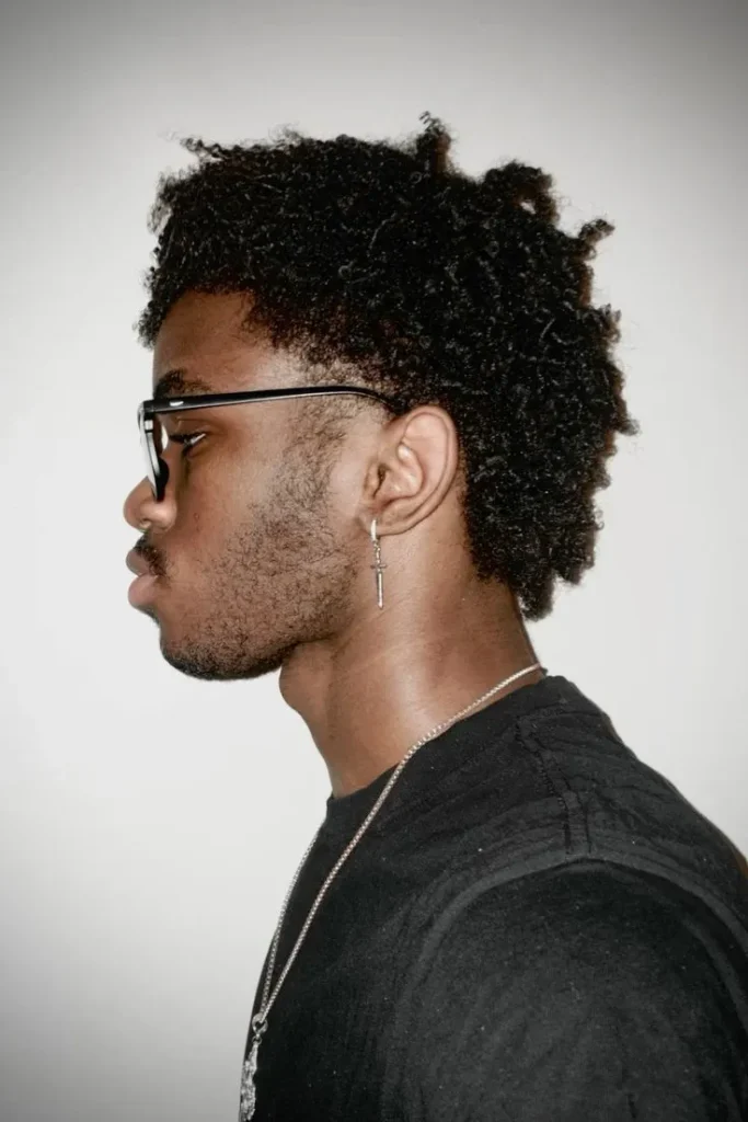 Black Mullet Haircut