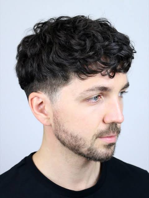 Curly Hairstyles for Men 17 Curly French Crop