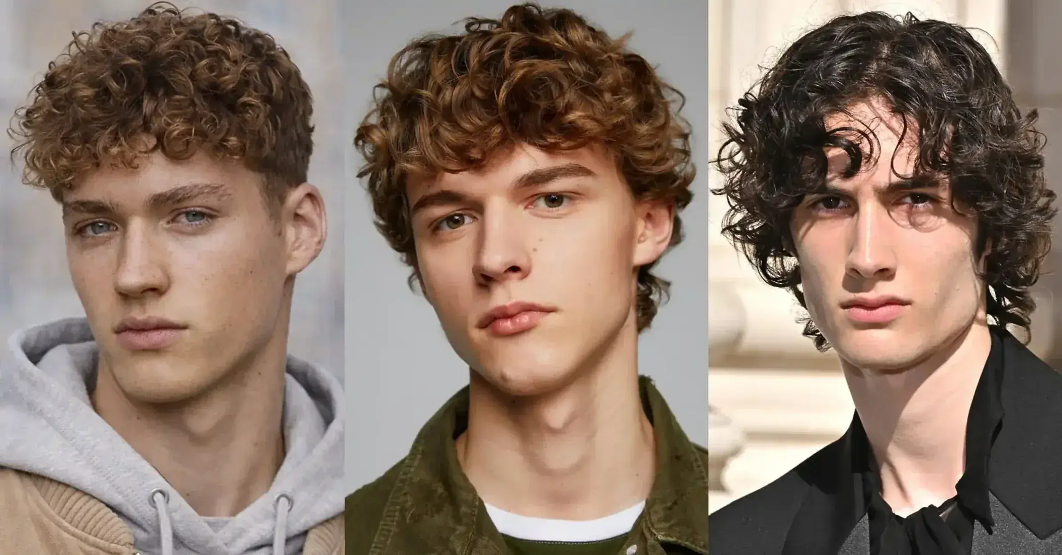 Home 14 Curly Hairstyles for Men
