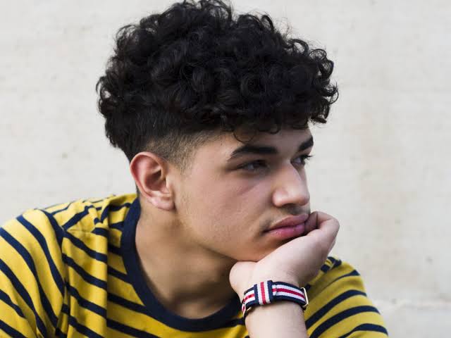 Curly Hairstyles for Men 23 Curly Pompadour