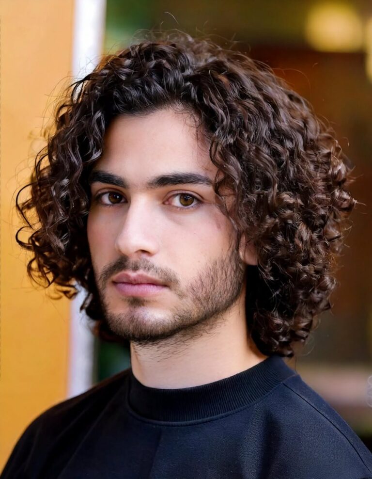 Curly Hairstyles for Men