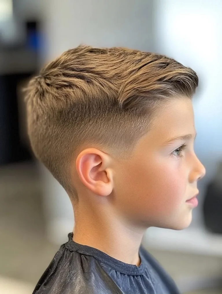9 year old boy haircut