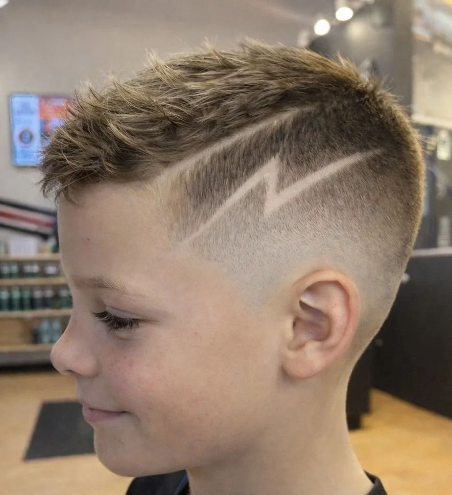Buzz Cut with Line-Up