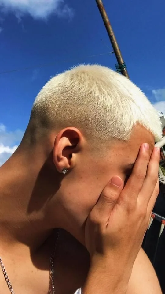 Teen Boy Haircuts 5 Buzz Cut with Line-Up