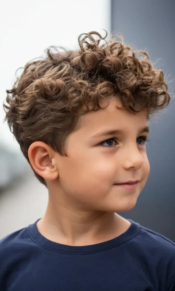 9 Year Old Boy Haircuts 15 Curly Hair