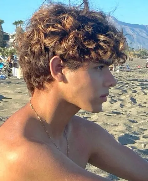 Teen Boy Haircuts 23 Curly and Wavy Hair