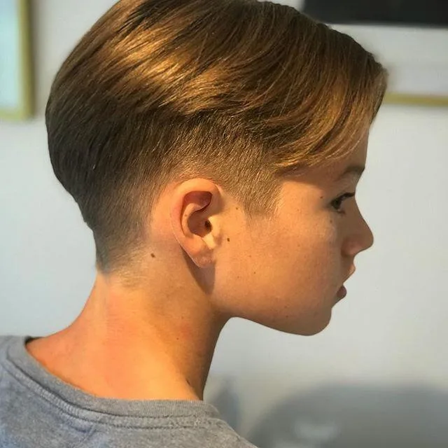 9 Year Old Boy Haircuts 10 Curtain Bangs with Low Taper