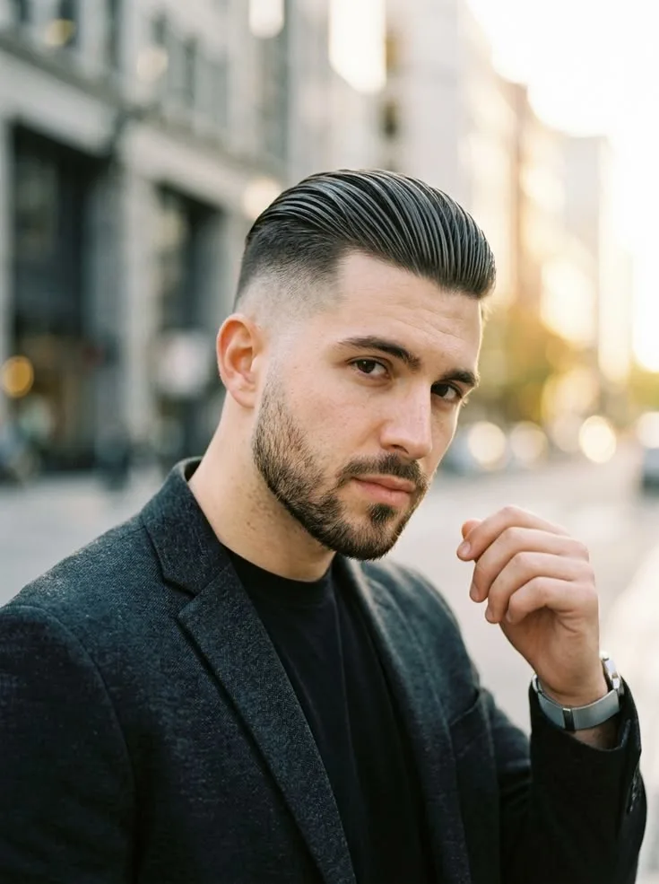 Slicked Back Undercut