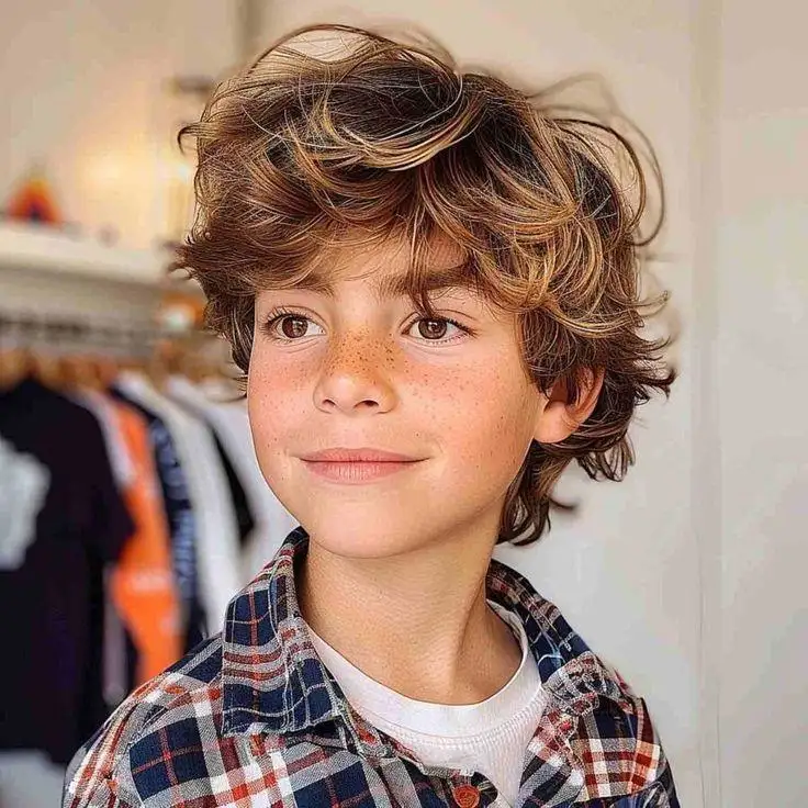 9 Year Old Boy Haircuts 18 Wavy Hair