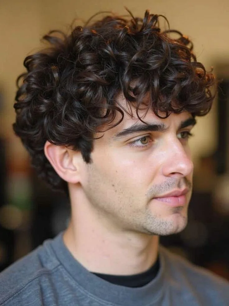 Curly Textured Fringe
