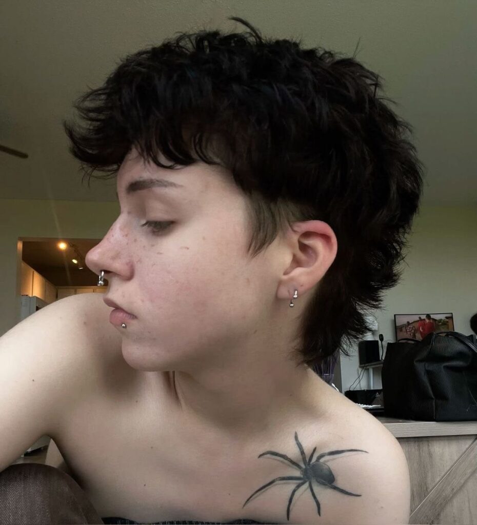 Wolf Cut 17 Wolf Cut Men Buzzed Sides