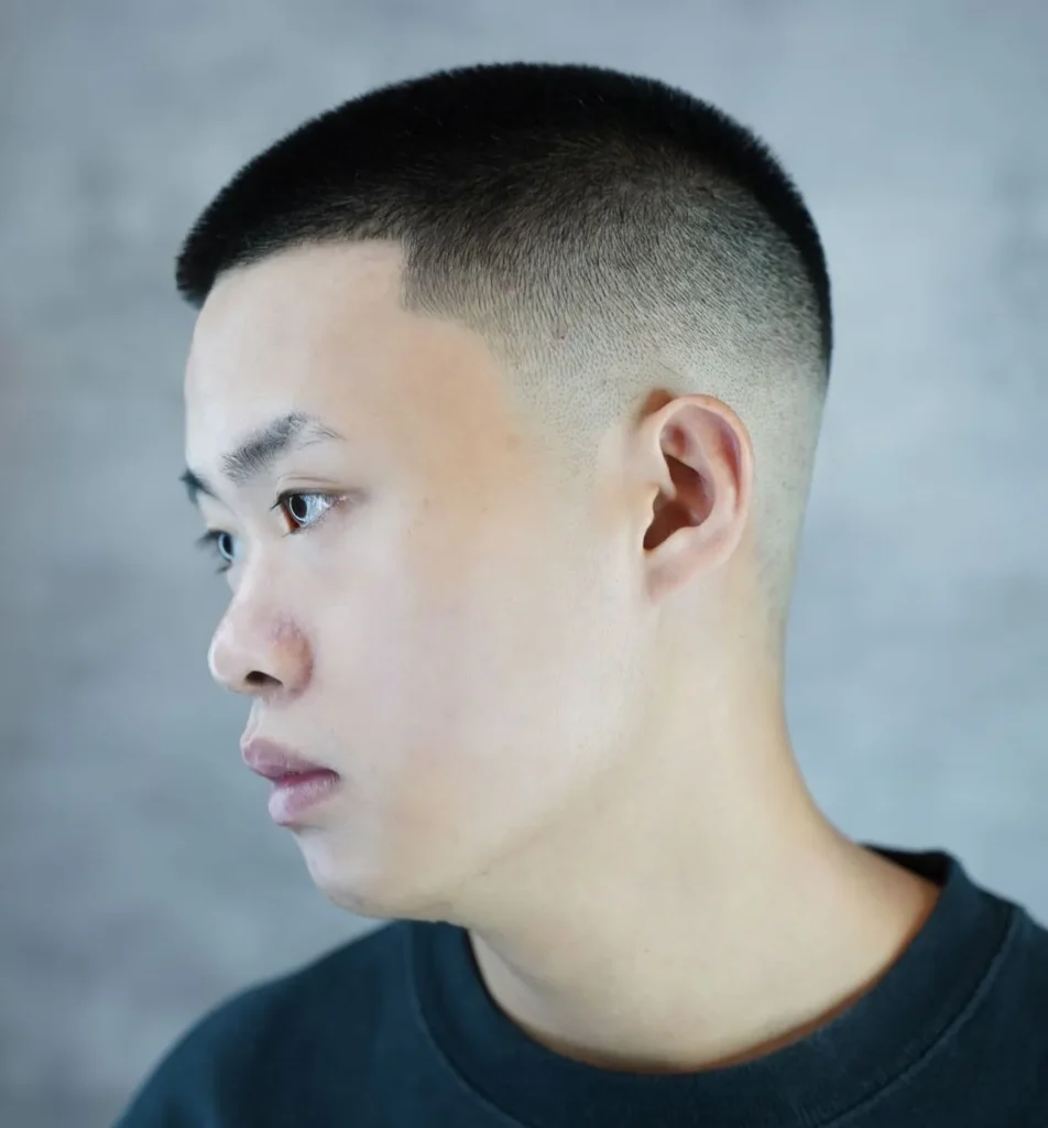 Crew Cut for Asian or Thick Hair