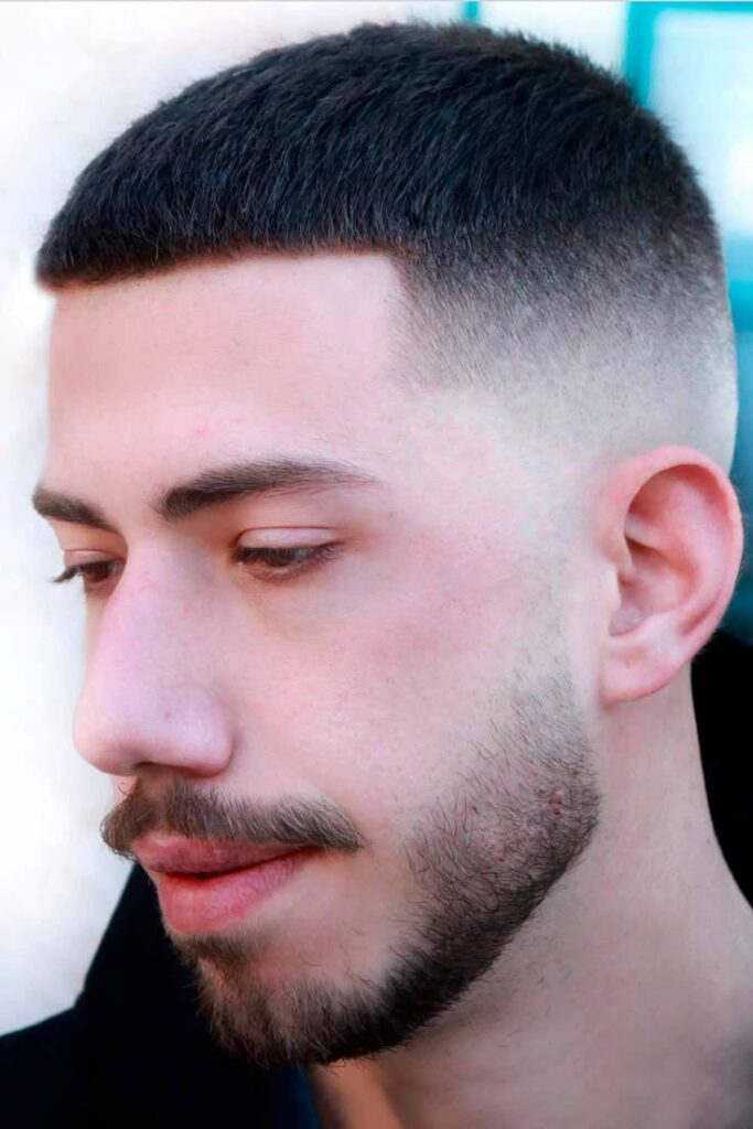 Textured Crop 17 Textured Crop Buzz Cut