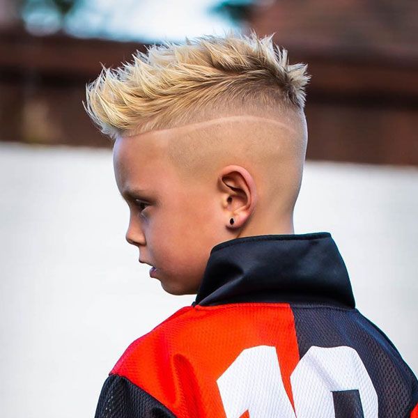 8-Year-Old Boy Haircut 16 Short Spiky Top