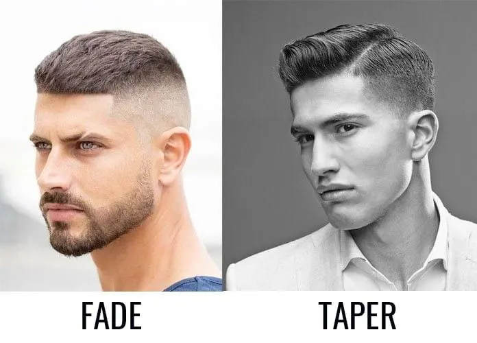 Mid Fade vs. Taper