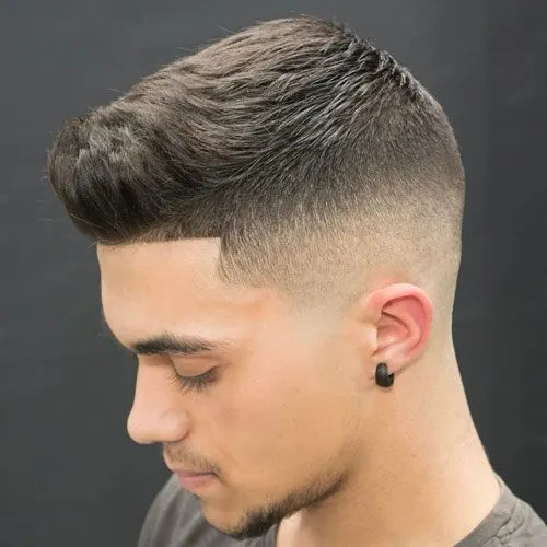 Mid Bald Fade