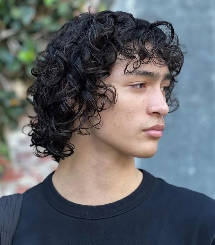Shaggy Medium Curly Cut