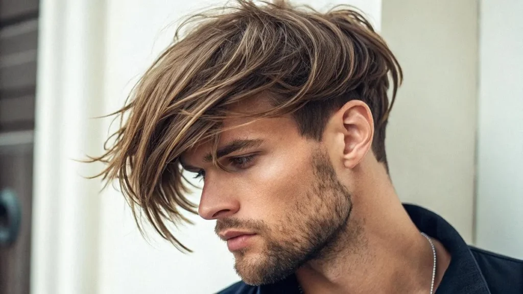 Long Textured Fringe