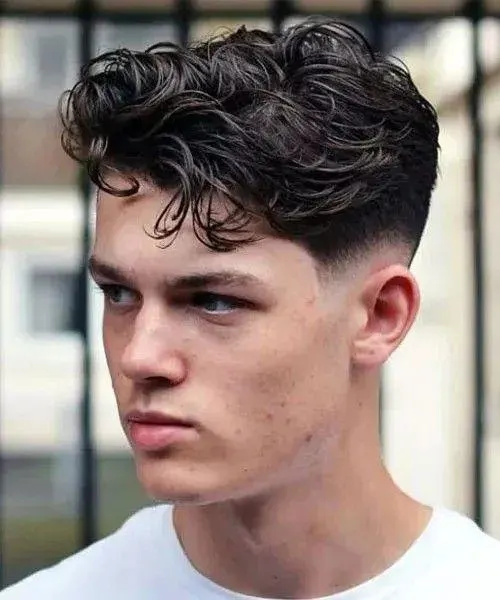 Messy Fringe with Mid Taper