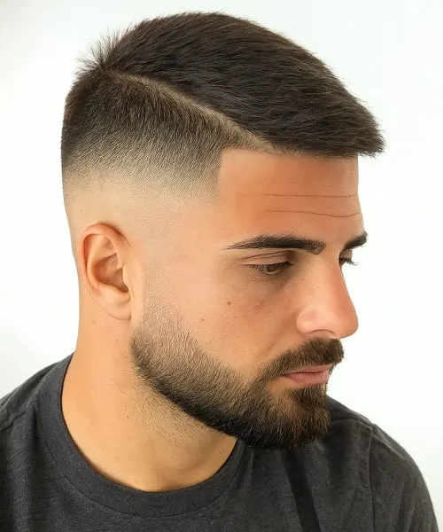 Crew Cut Comb Over