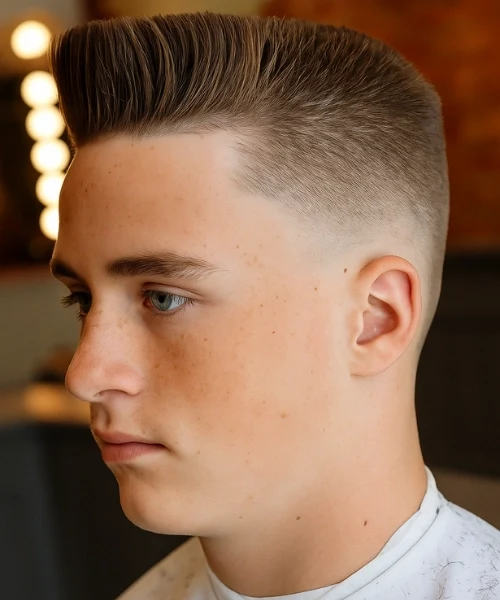 Crew Cut Flat Top