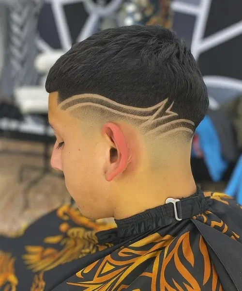 Edgar Haircut 17 Edgar Haircut with Design