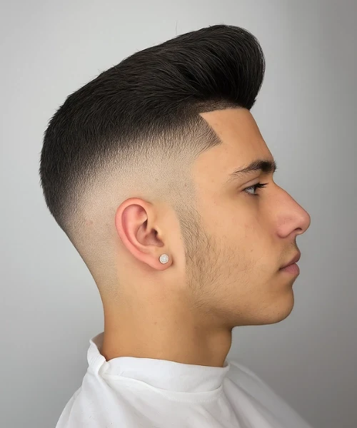 Mid Fade Pompadour
