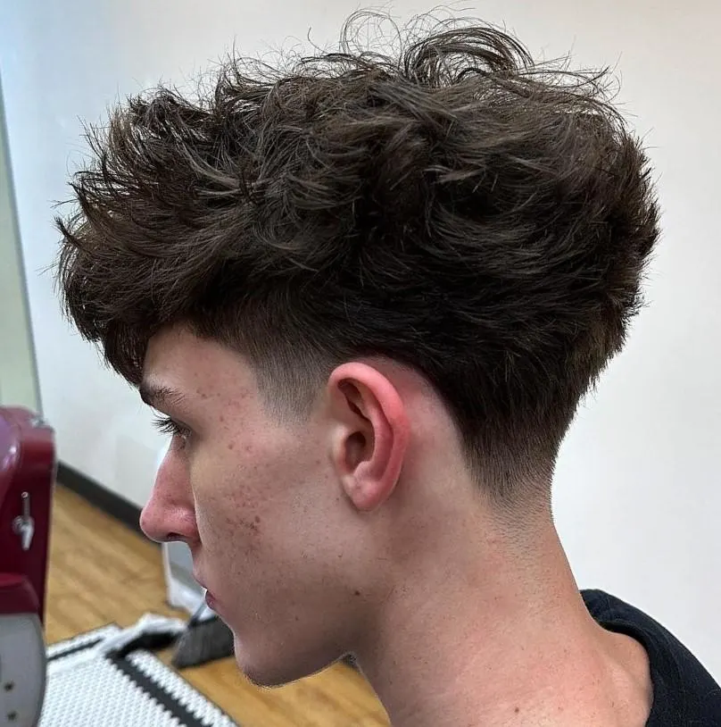 Blowout Taper Haircut 10 Messy Blowout Taper