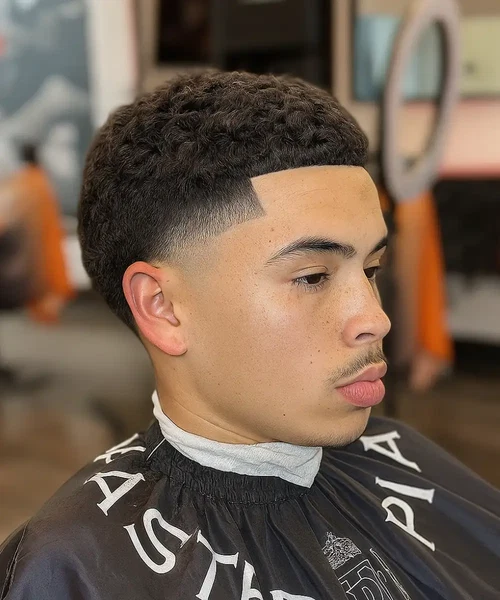 High Taper Fade 21 High Taper Fade with Line Up