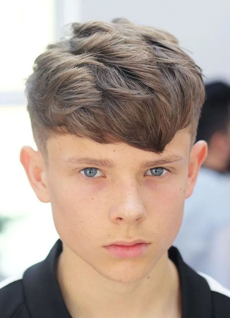 Textured Fringe for Boys and Teens