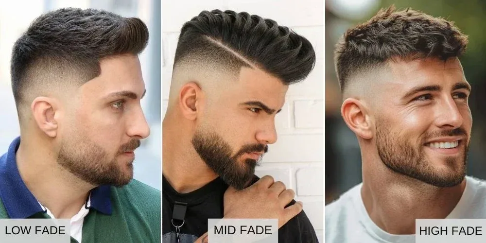Mid Fade vs Low Fade vs High Fade