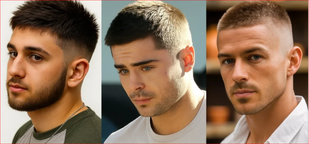 crew cut for man