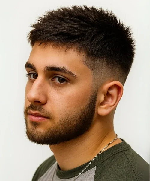 Spiky Crew Cut
