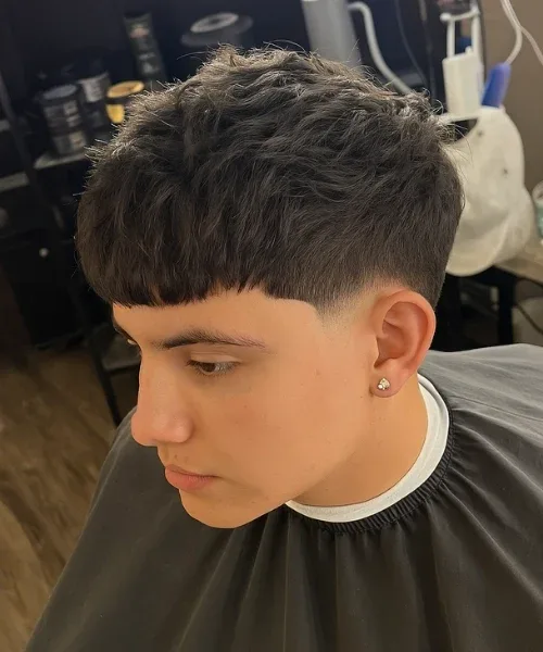 Edgar Haircut 18 Textured Edgar Cut