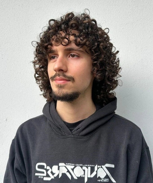 Wolf Cut 10 Wolf Cut Men Curly Hair