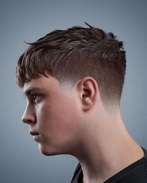 Low Taper Crew Cut